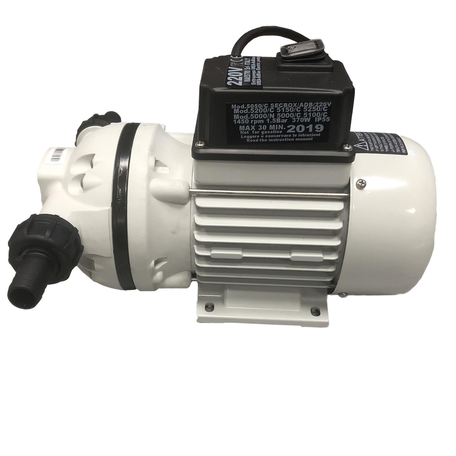 Elettropompa nuda per urea adblue 220v 35 l/m pompa olio e acidi organici