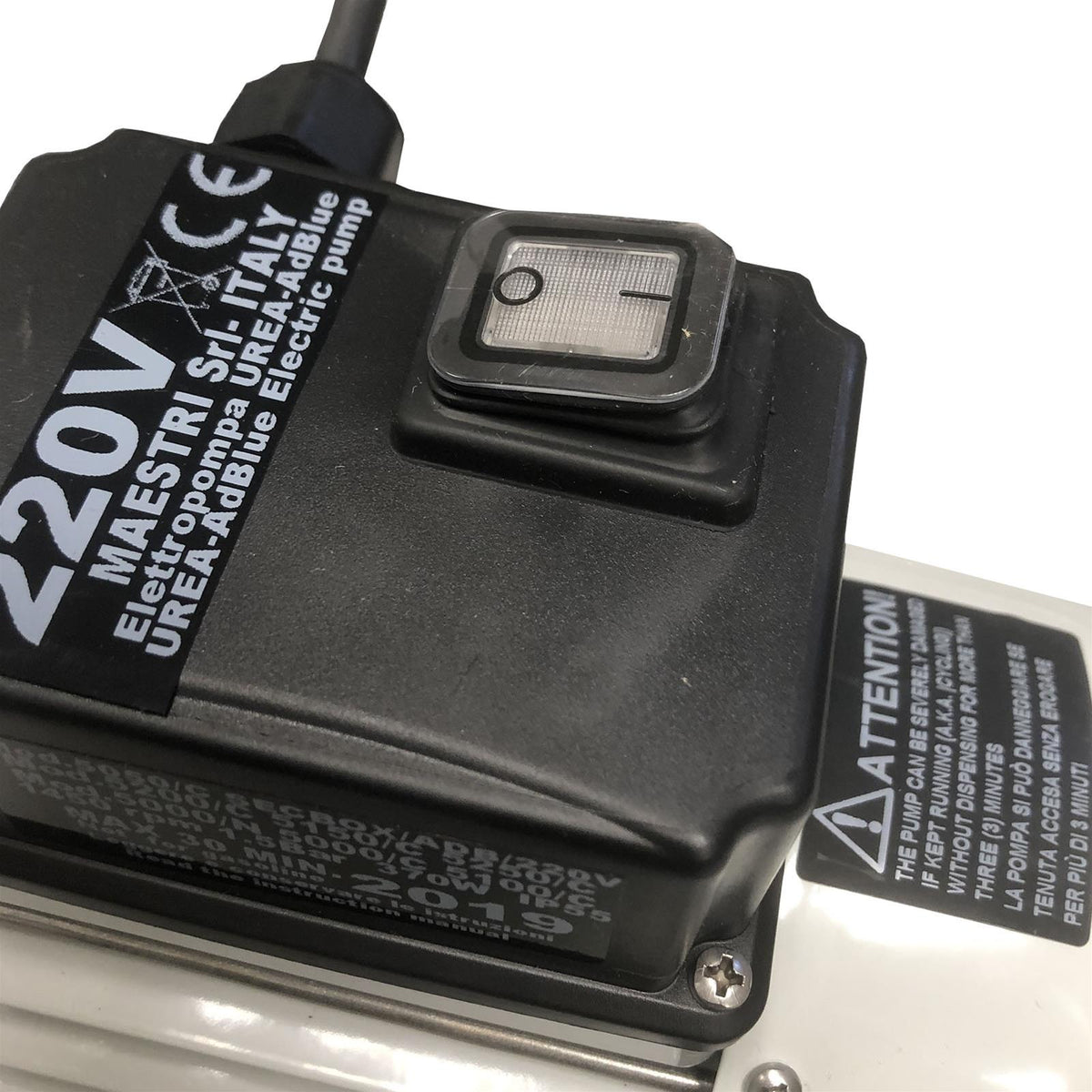 Elettropompa nuda per urea adblue 220v 35 l/m pompa olio e acidi organici