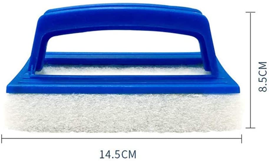 Spazzola con spugna e manico per pulizia bordo piscina e Spa