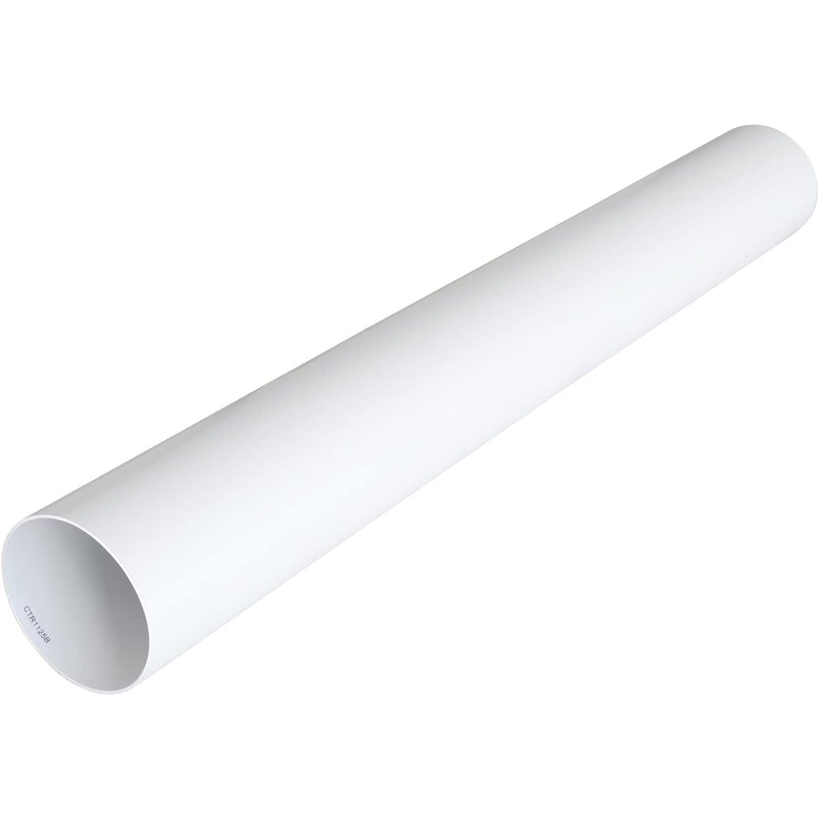 Tubo per aerazione canalizzata in ABS sezione Tonda 1 m