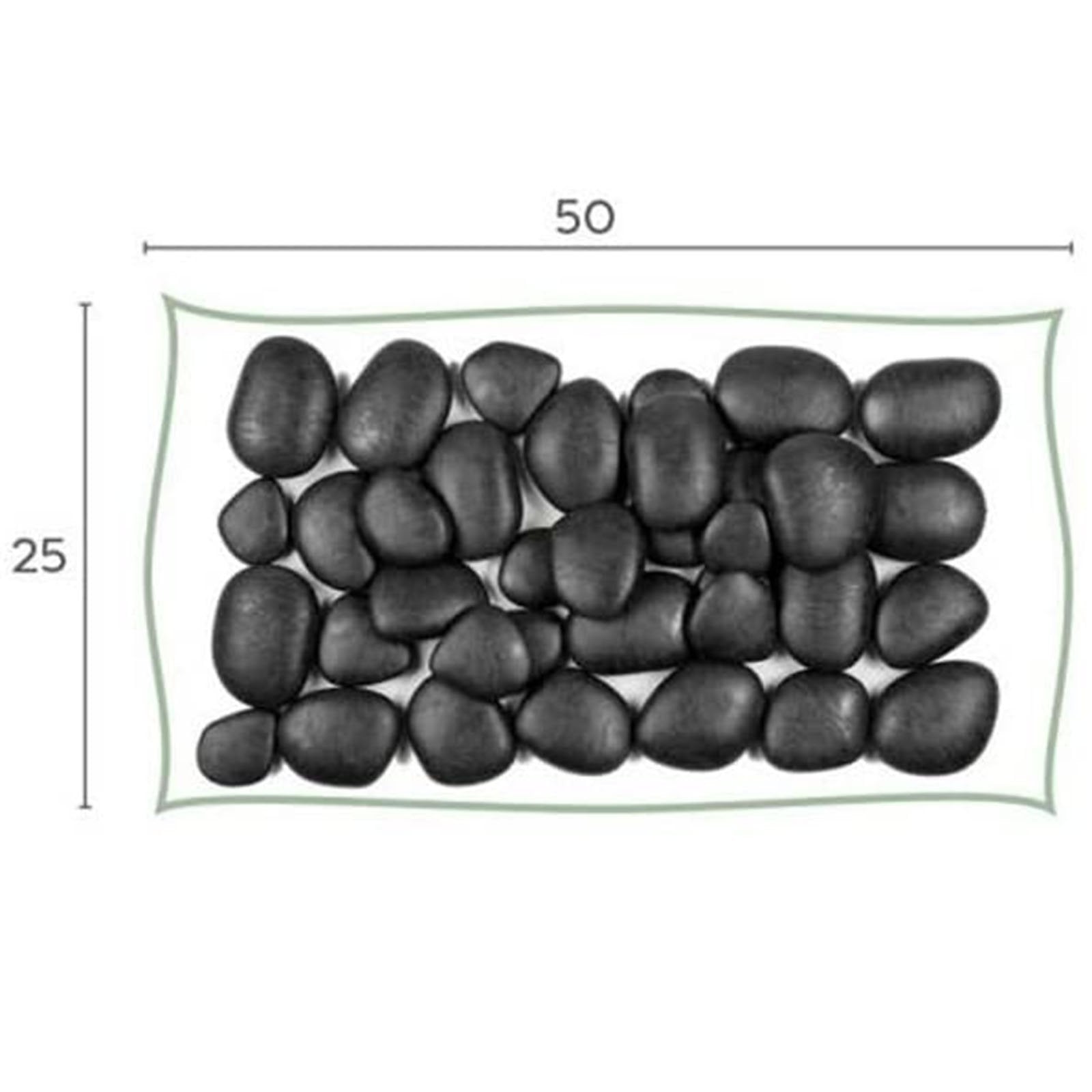 Sassi decorativi in plastica riciclata "re-pebbles" ciottoli antiusura da esterno ed interno