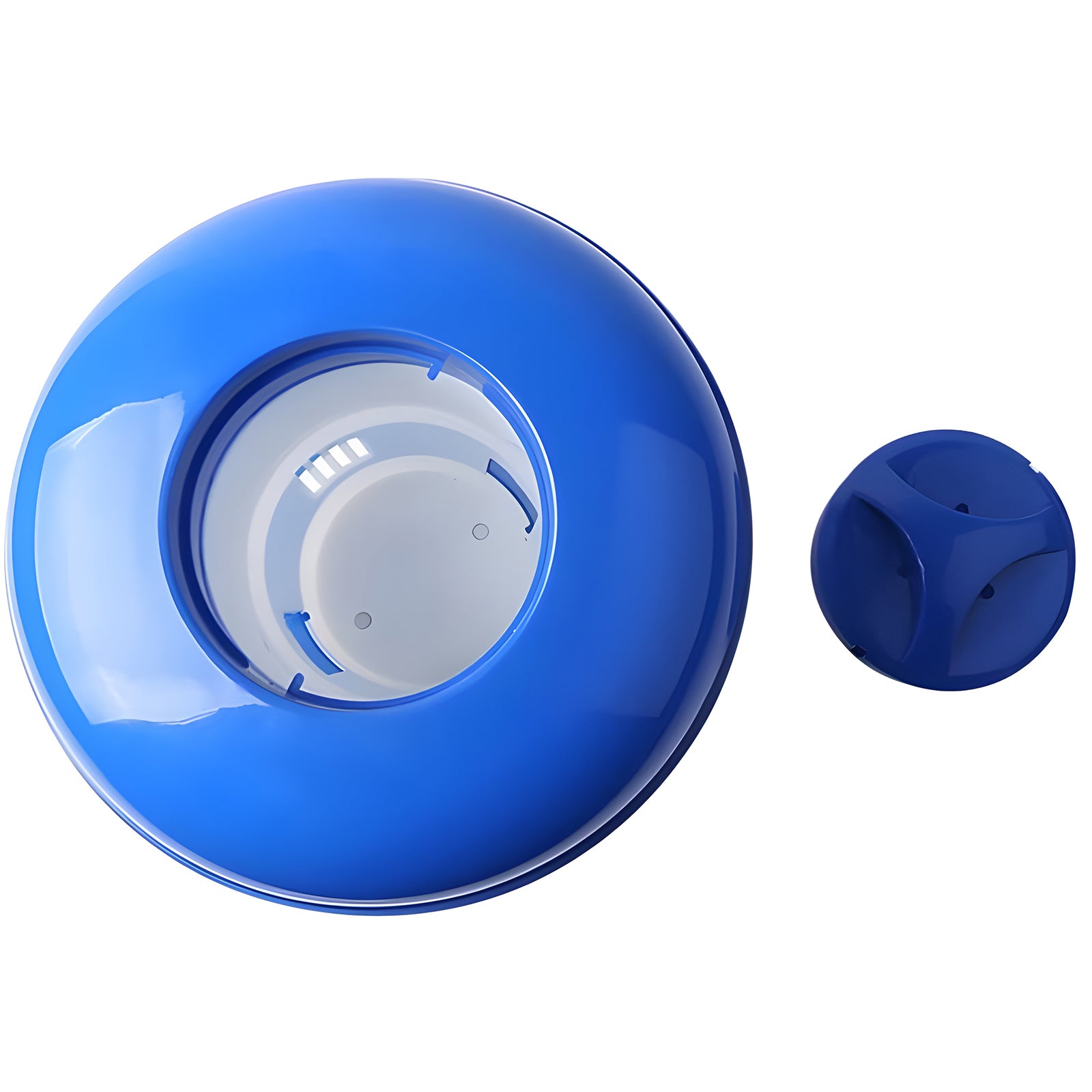 Dispenser galleggiante per pastiglie da 20 g di Cloro a flusso regolabile per Piscina