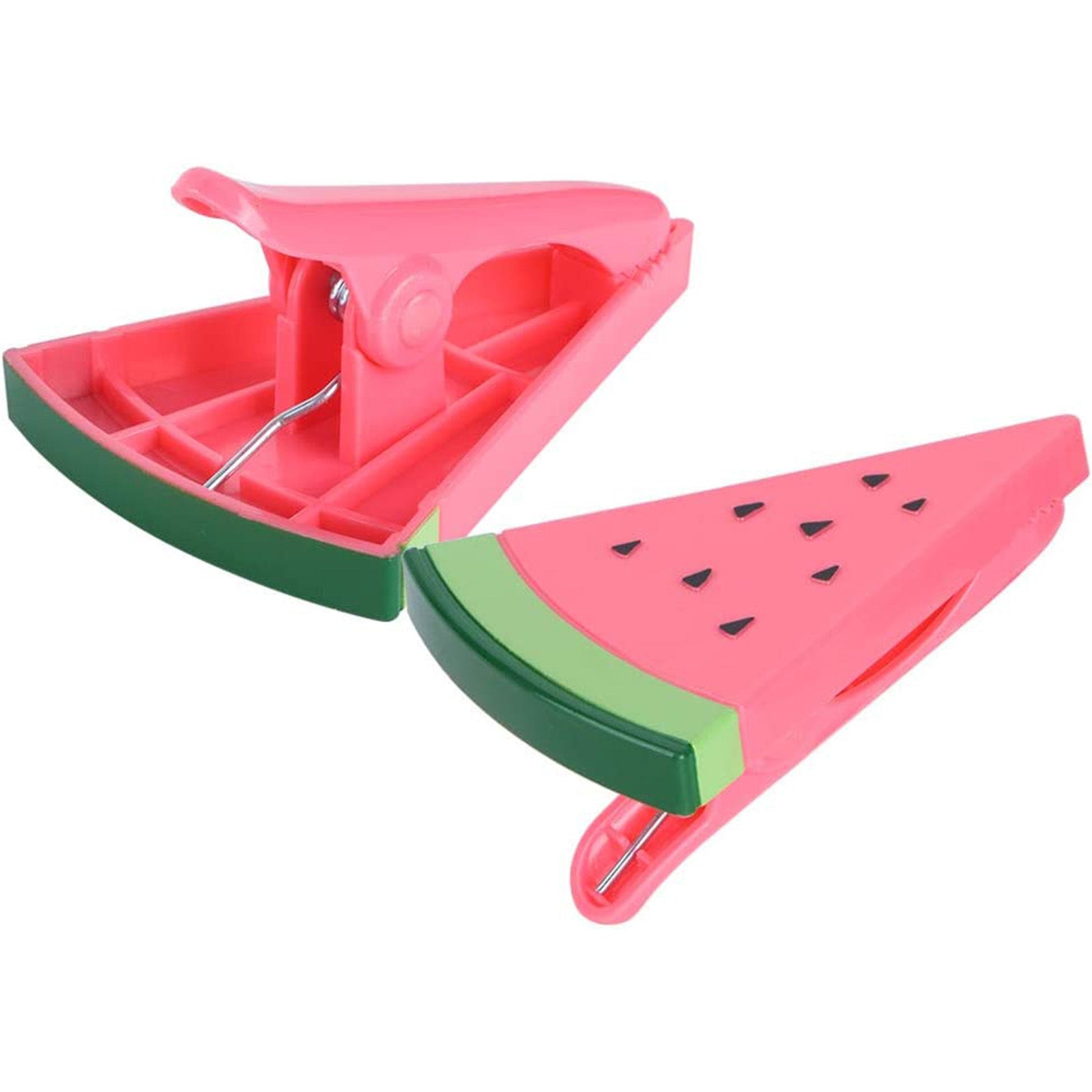 Set 2 mollette antivento, animali in plastica per fissaggio telo mare