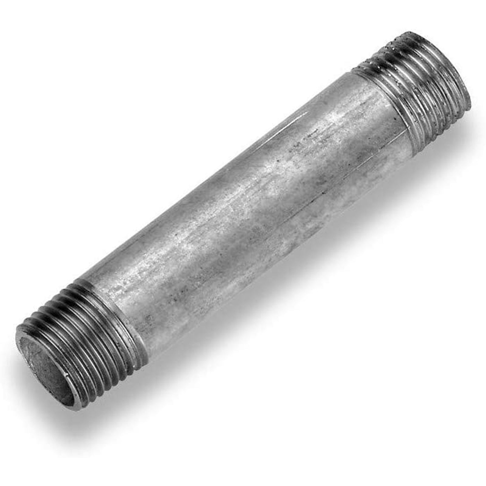 Barilotto a doppia filettatura in acciaio zincato malleabile per irrigazione