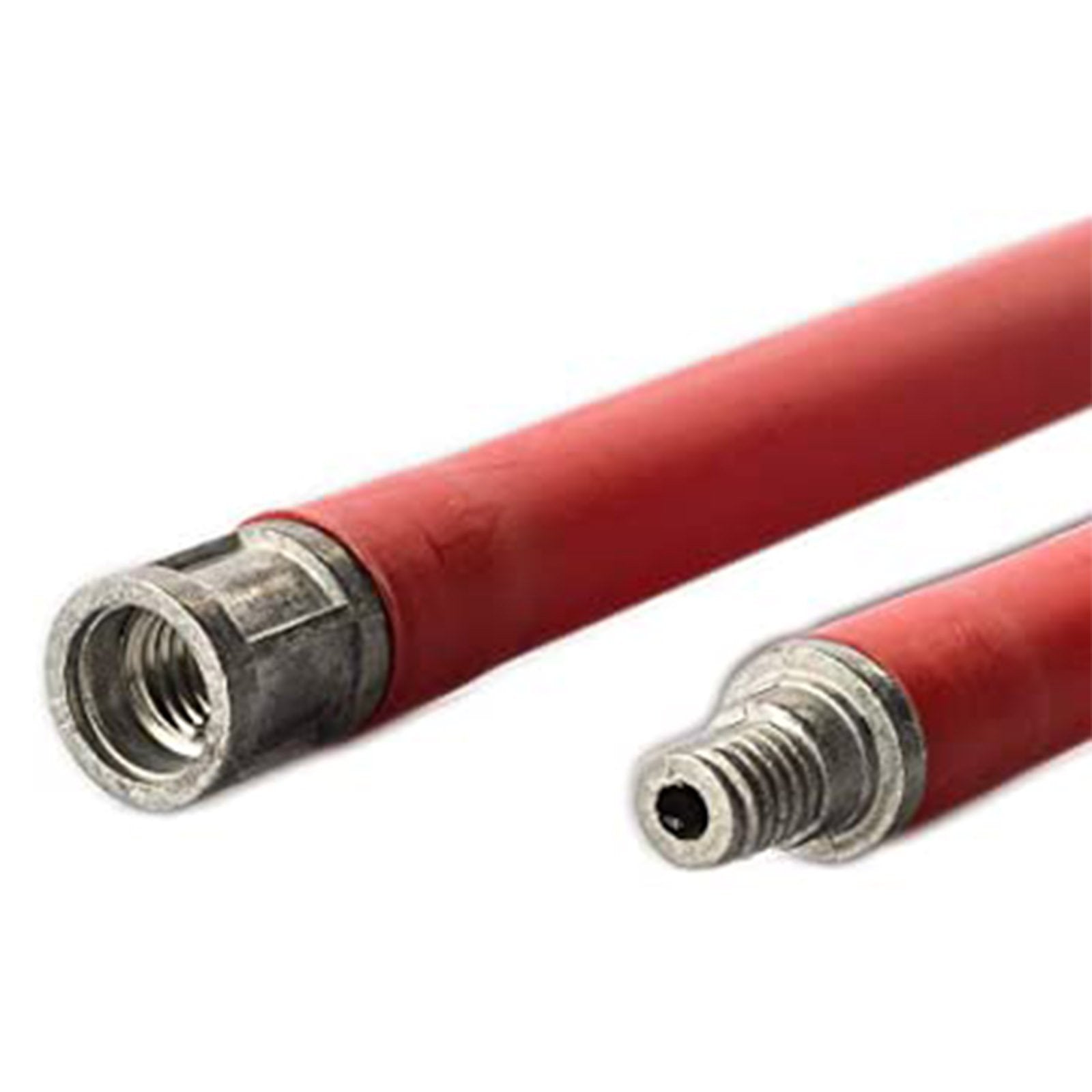 Asta in pvc flessibile per scovolo spazza camino, kit pulizia per stufa a legna