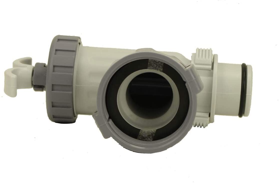 Valvola di ricambio a stantuffo per collegamento piscina e Filtro Intex e Bestway