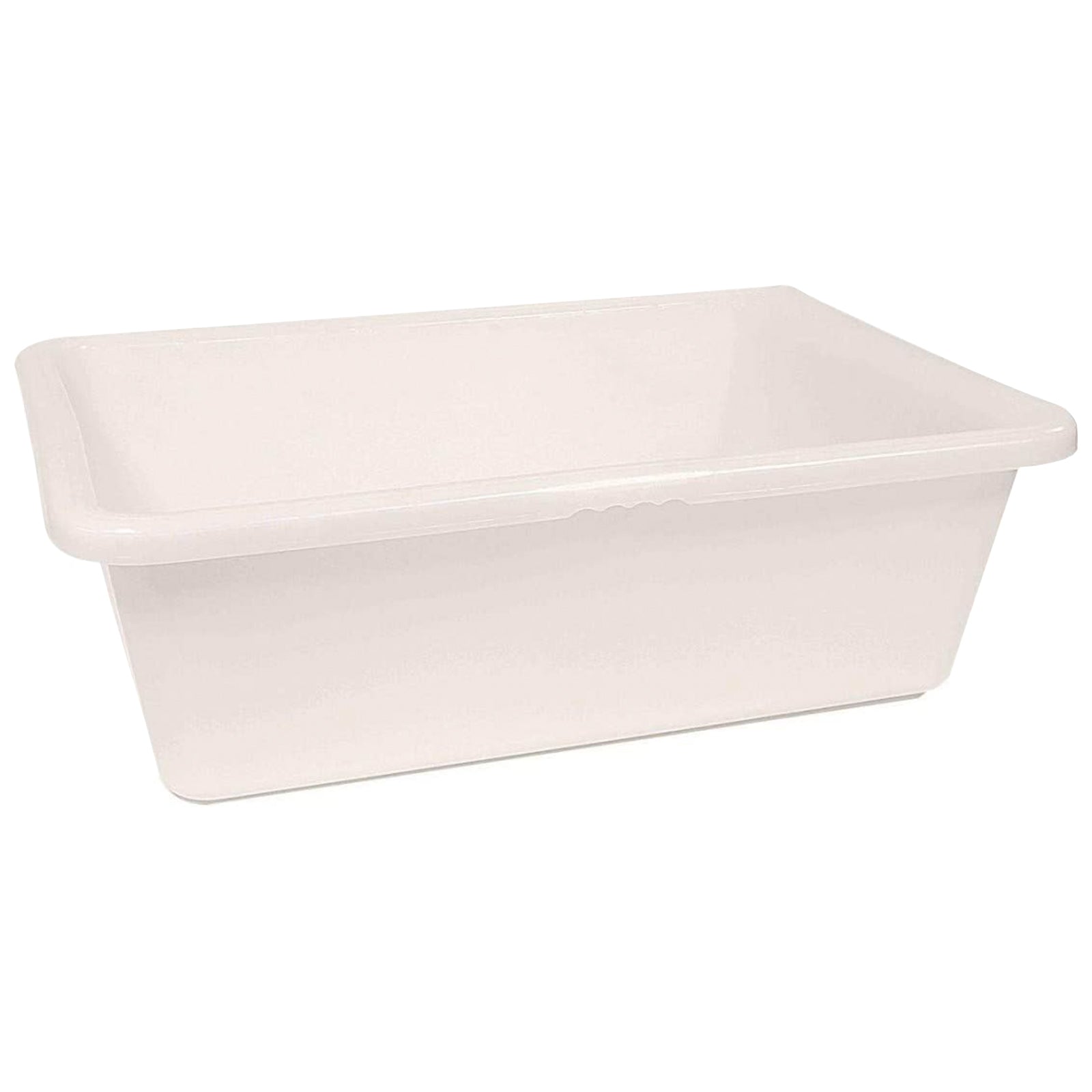 Vaschetta in plastica bianca per pesce prodotti ittici ad uso alimentare