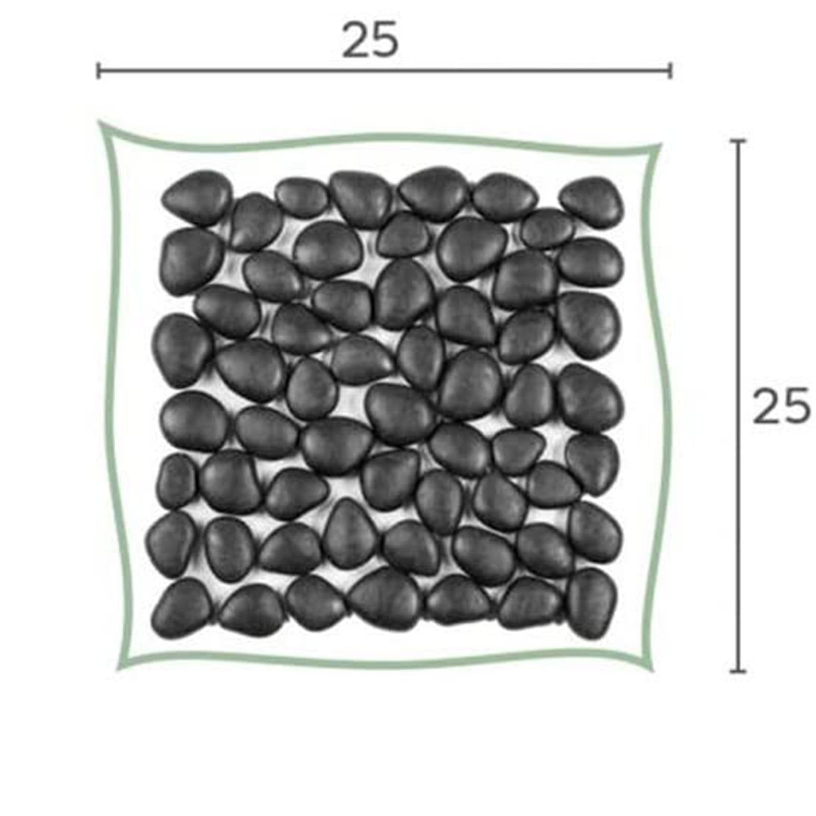 Sassi decorativi in plastica riciclata "re-pebbles" ciottoli antiusura da esterno ed interno