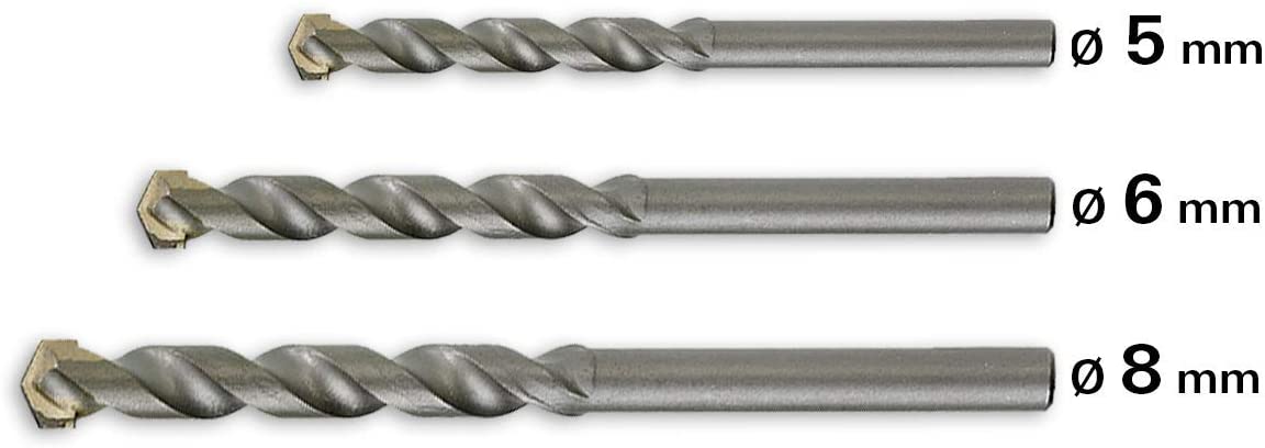 Kit completo di tasselli e punte per fissaggi su muri e cartongessi 89 pezzi