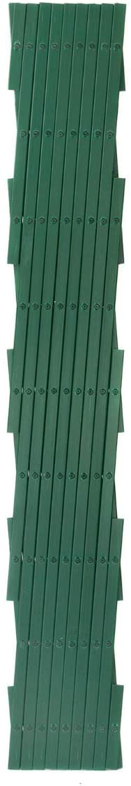 Traliccio estensibile per piante rampicanti in pvc Verde