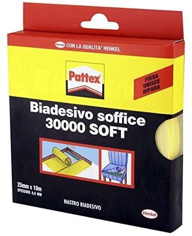 Nastro biadesivo soffice per montaggio telo zanzariera 2,5 cm x 10 mt da esterno ed interno