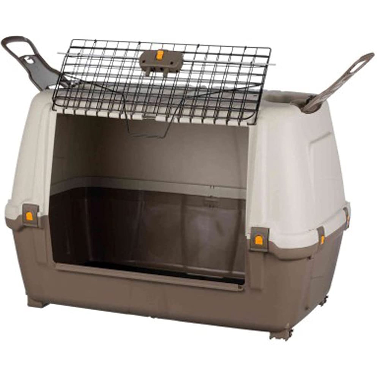 Trasportino in resina per cani e gatti con apertura laterale