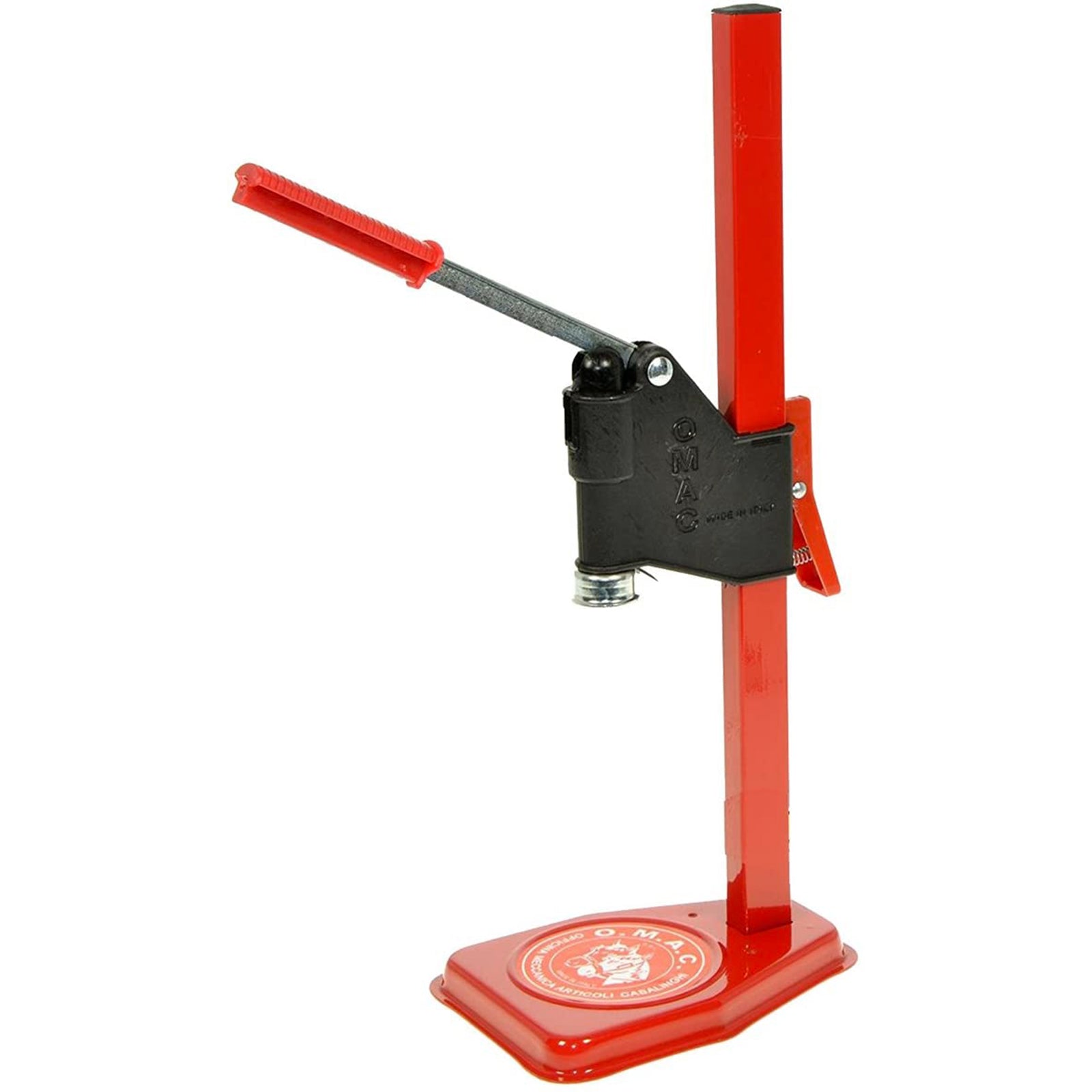 Capsulatrice "Ornella" tappatrice a cremagliera colonna per tappi corona da 26 mm