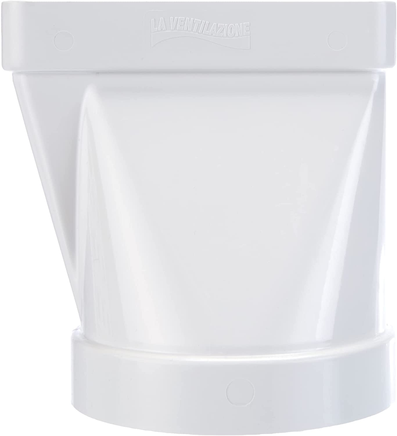 Giunto orizzontale per tubo aerazione canalizzata in ABS