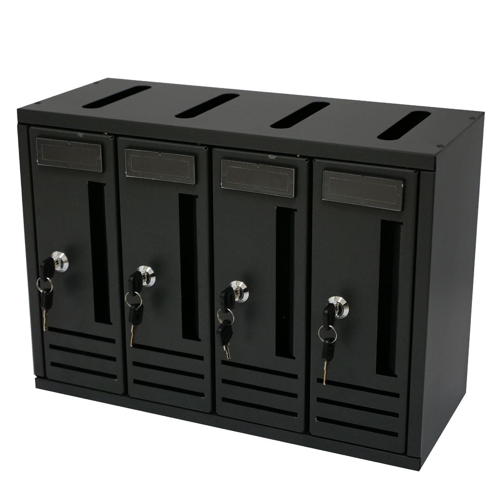 Cassetta postale condominiale componibile da muro buca lettere da esterno in acciaio Made in Italy