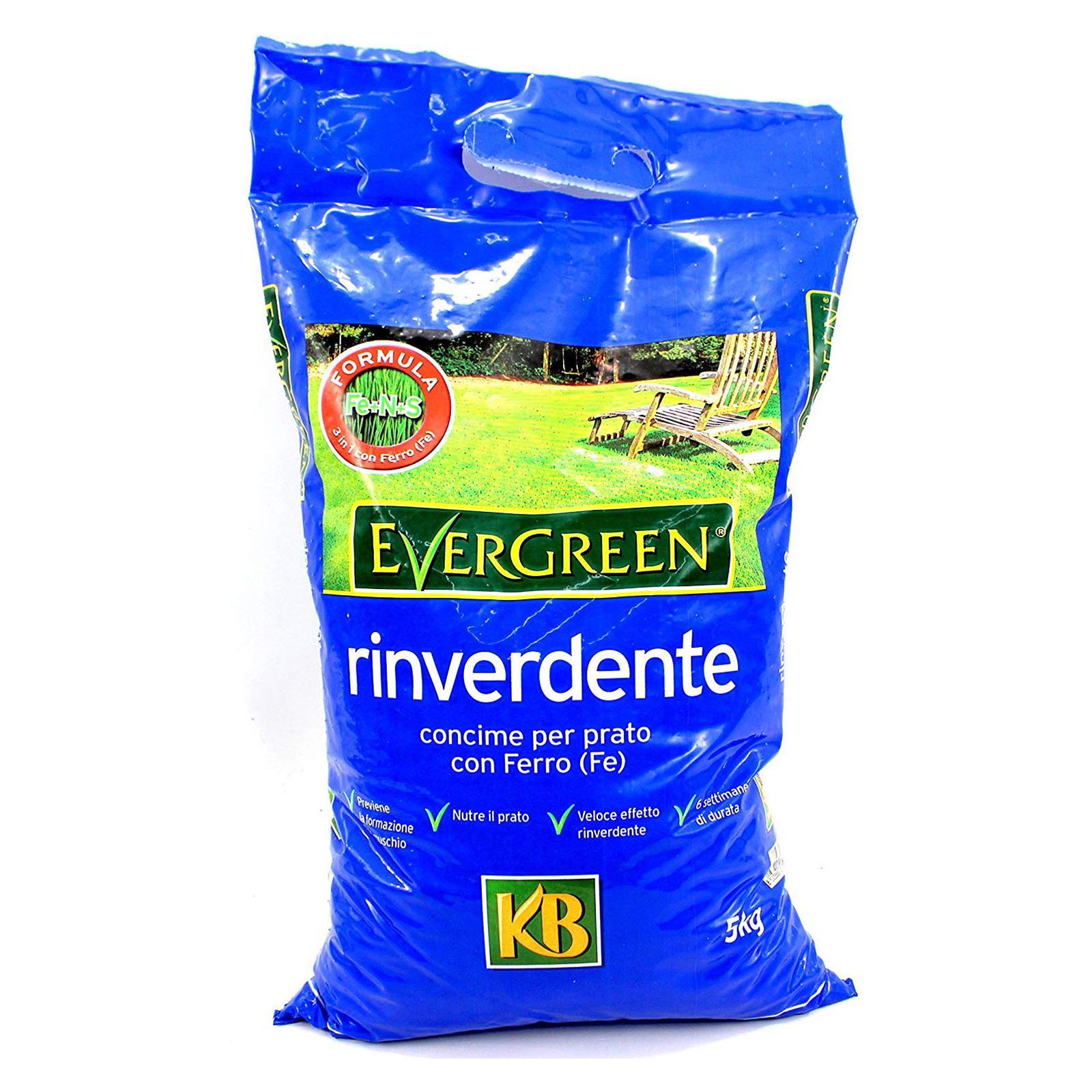 Kg 20 solfato di ferro rinverdente concime prato fertilizzante antimuschio