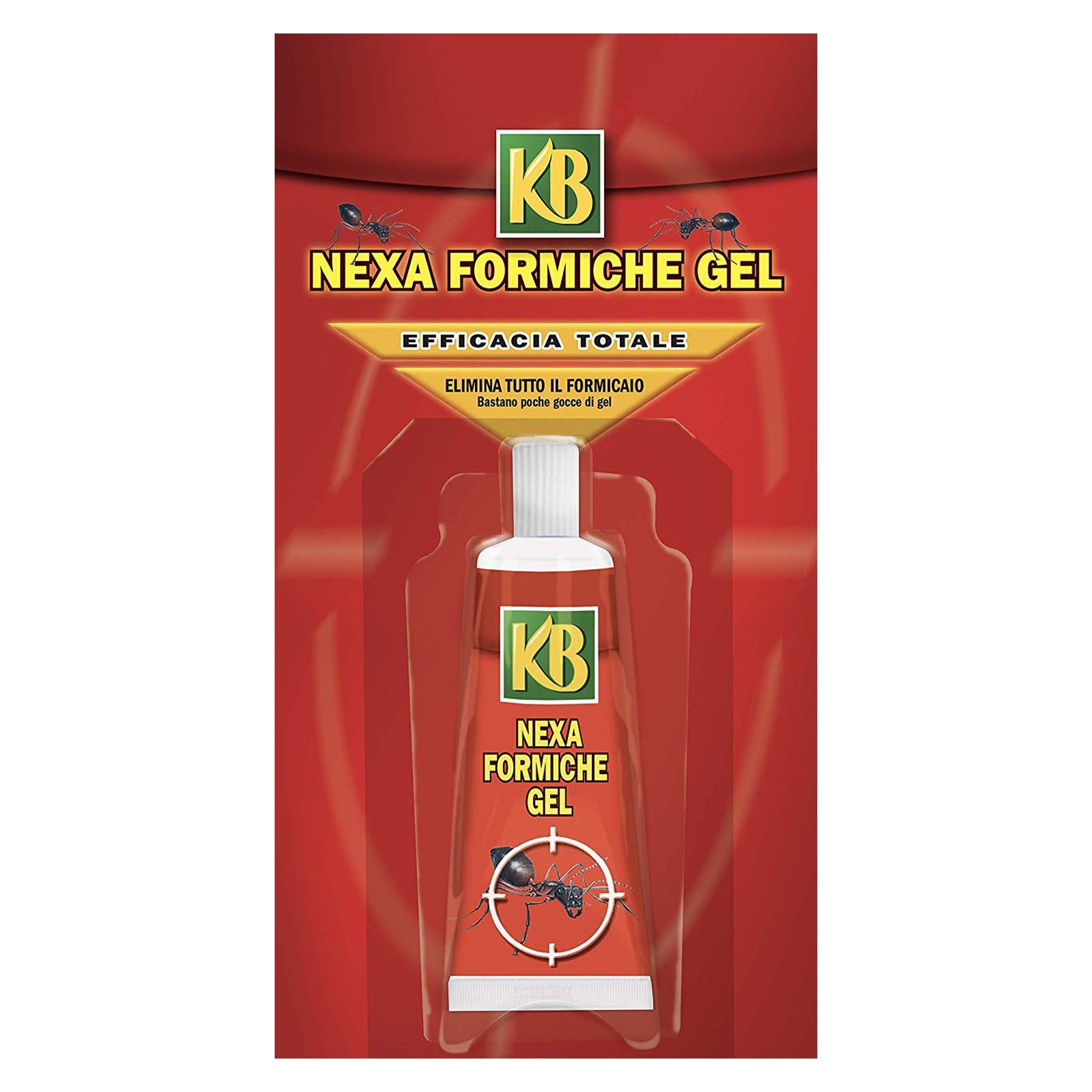 INSETTICIDA ANTIFORMICHE IN GEL PRONTO ALL'USO IN TUBETTI 30 GR DA INTERNO