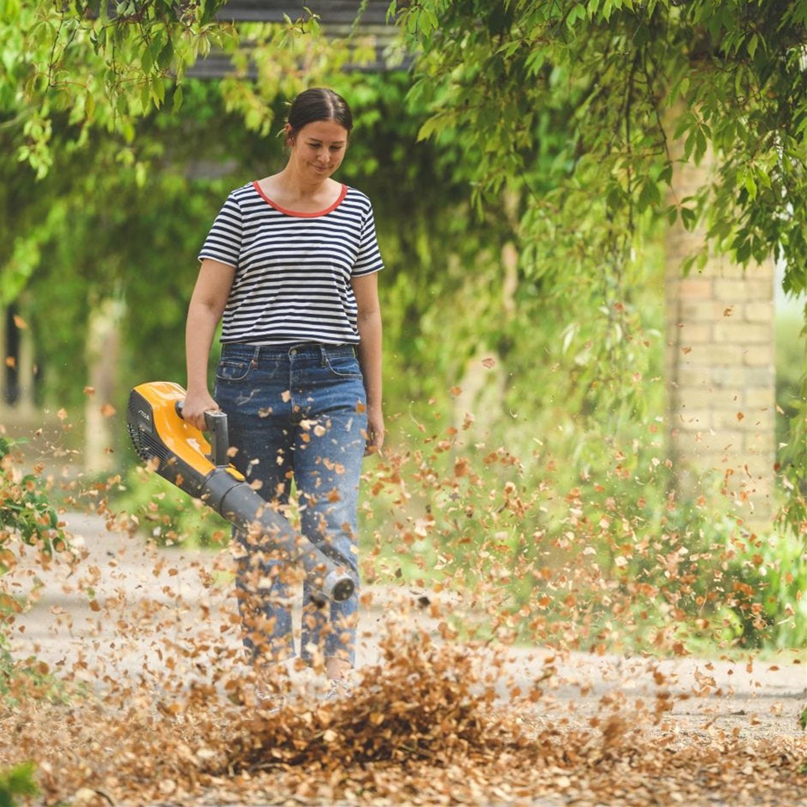 Soffiatore a batteria litio sab 500 ae 48 v 5 ah 11,4 mt3/min corpo macchina