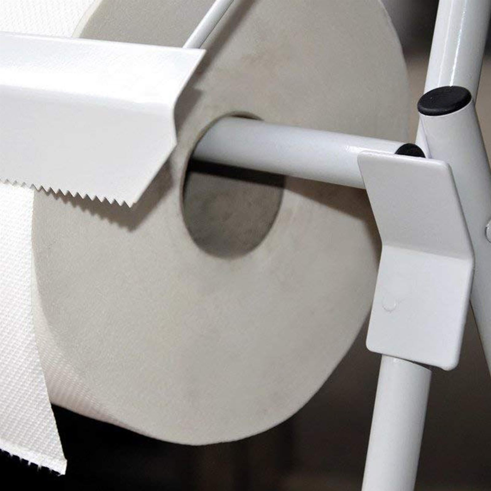 Portarotolo da terra portabobbina carta industriale strappacarta dispenser