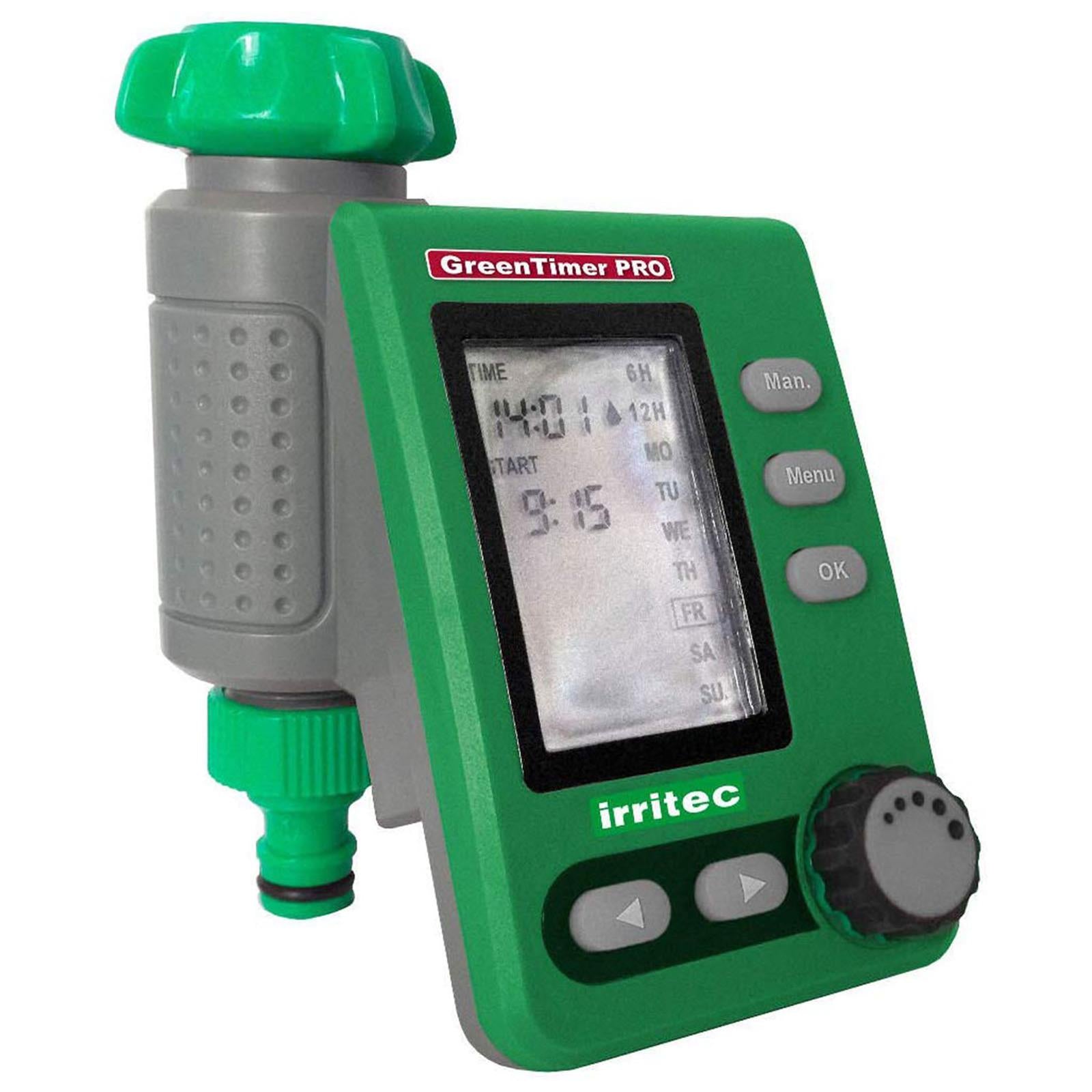 Programmatore centralina elettronica green time pro irrigazione settimanale