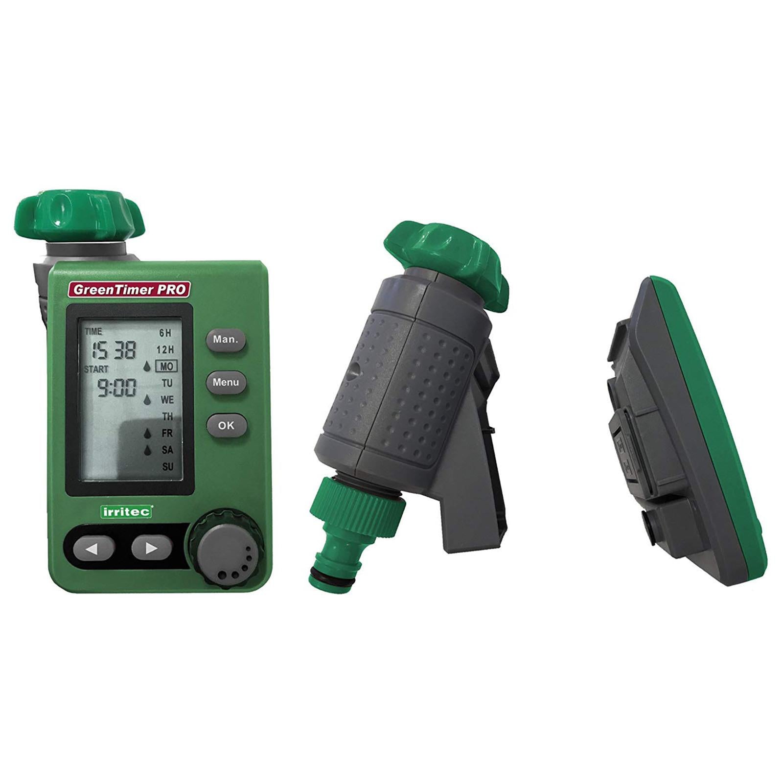 Programmatore centralina elettronica green time pro irrigazione settimanale