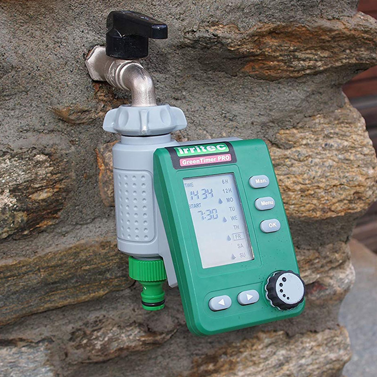 Programmatore centralina elettronica green time pro irrigazione settimanale