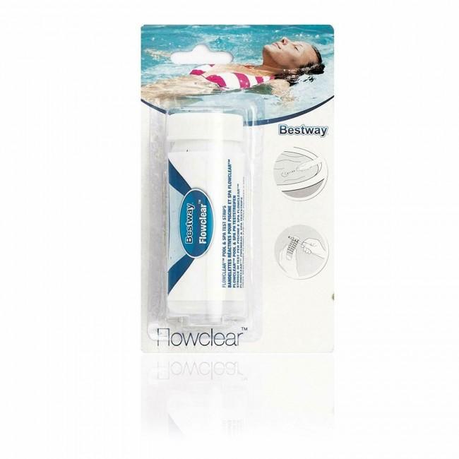 Test analisi acqua Piscina e spa in strisce per cloro ph e alcalinità