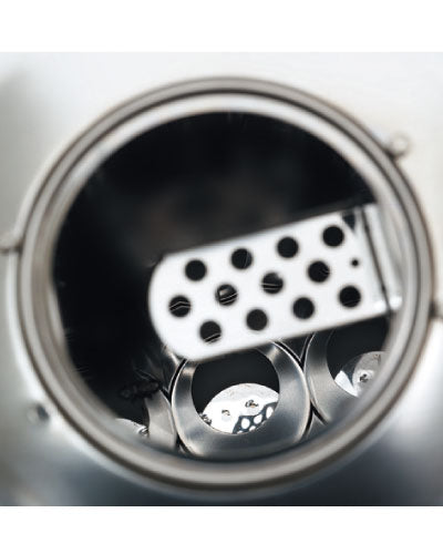 Barbecue colonna in acciaio inox "Venus 60-40 Pro System" a carbonella da 60 cm