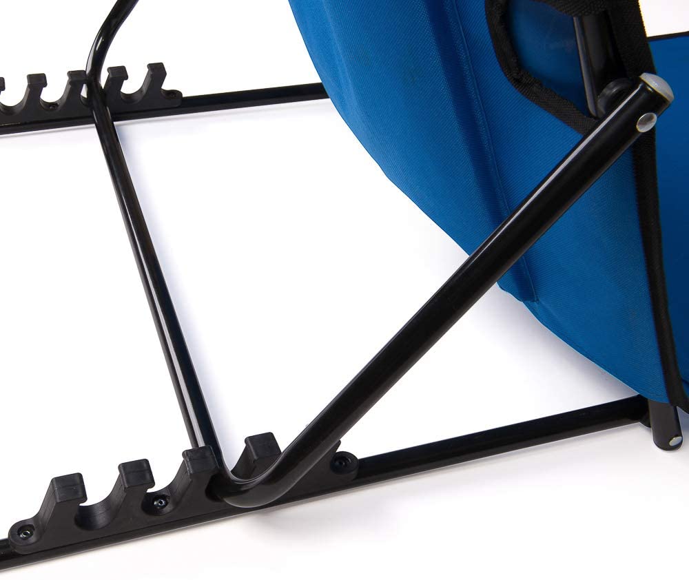 Stuoia pieghevole "Palau" imbottita con schienale, spiaggina da mare prendisole