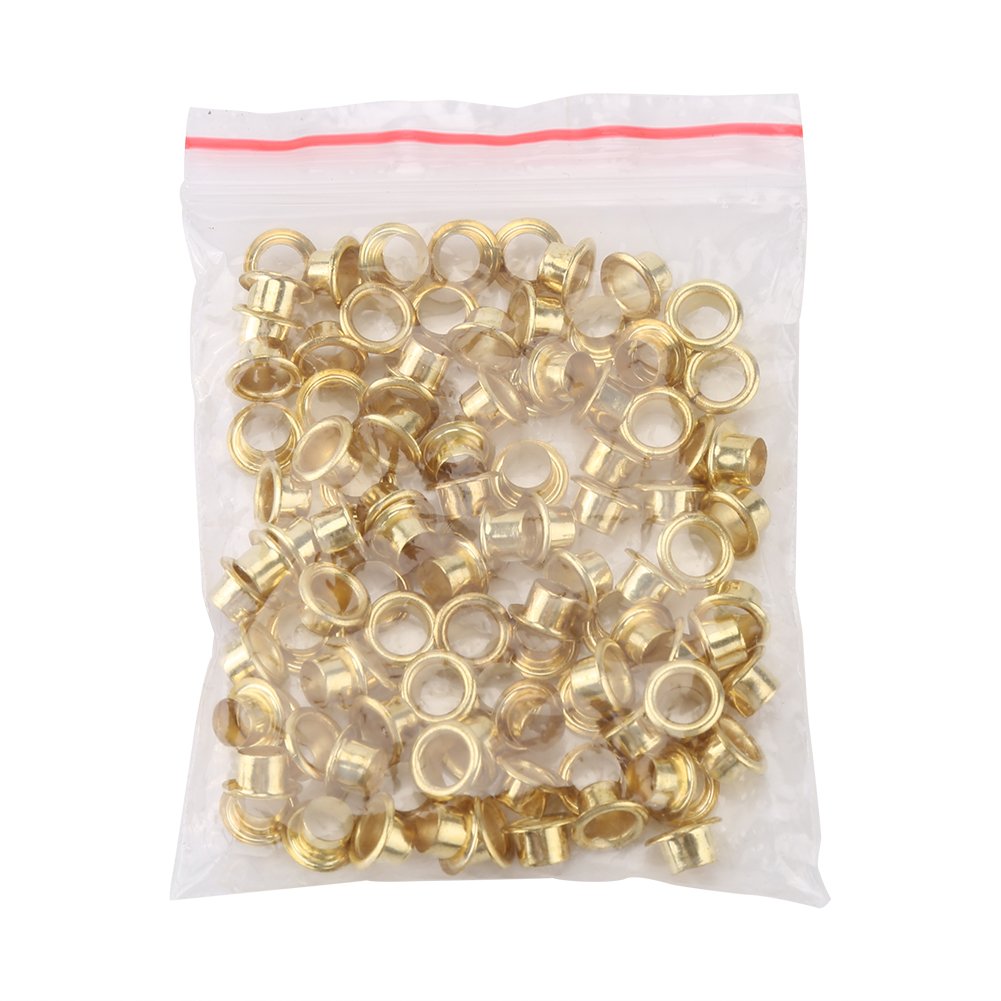 Pinza punzonatrice per occhielli in metallo da 165 mm con 50 occhielli