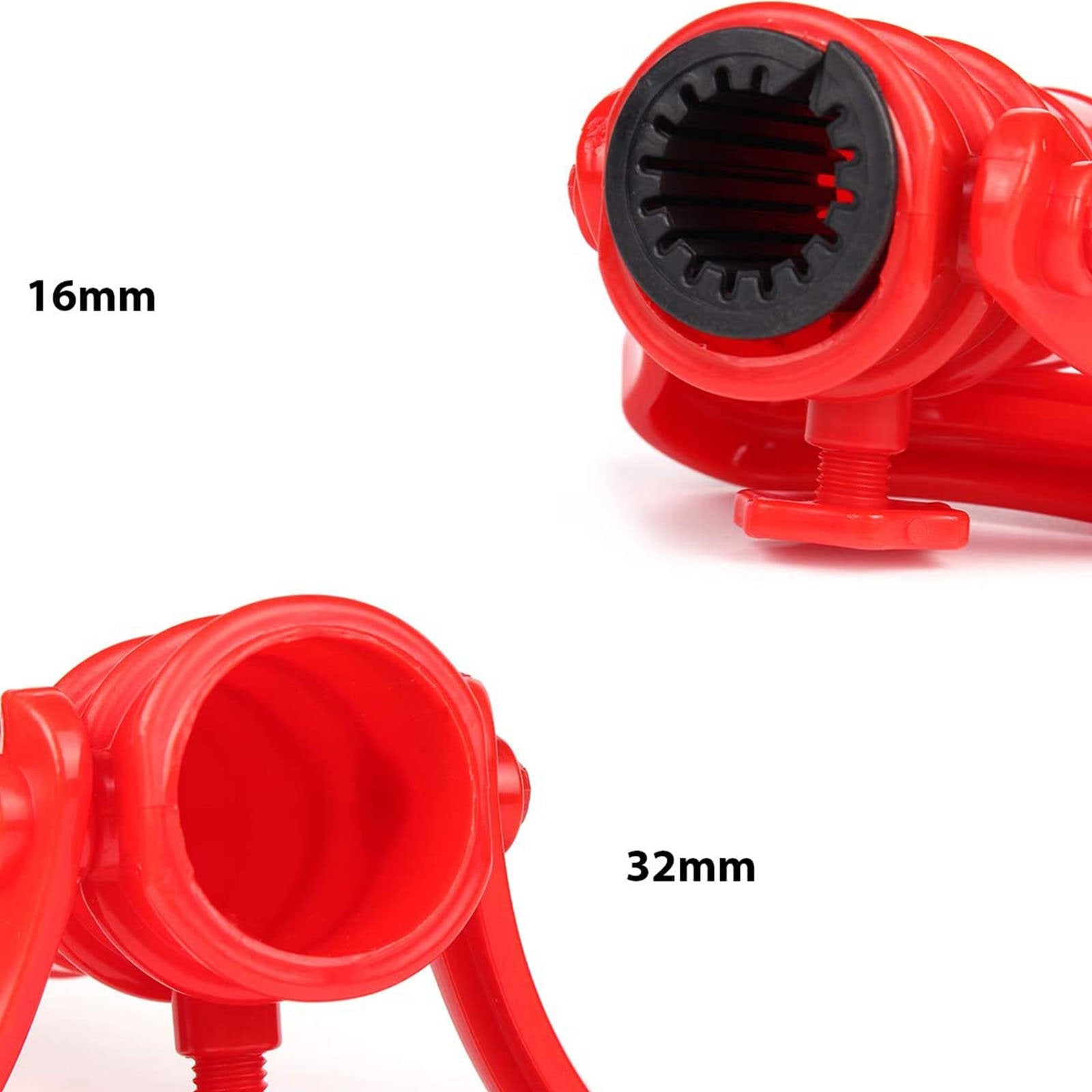 Picchetto porta ombrellone con punta a trivella, modello universale h 39 cm per mare e campeggio