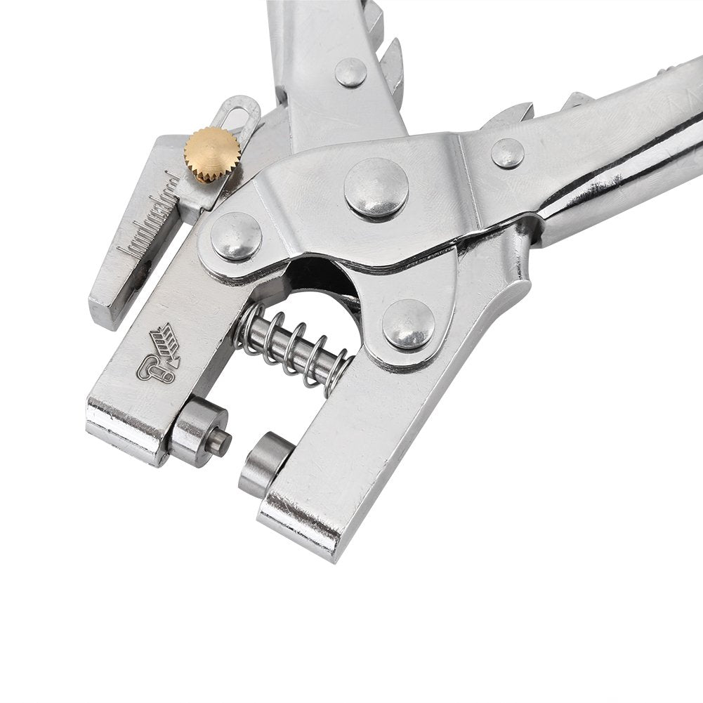 Pinza punzonatrice per occhielli in metallo da 165 mm con 50 occhielli