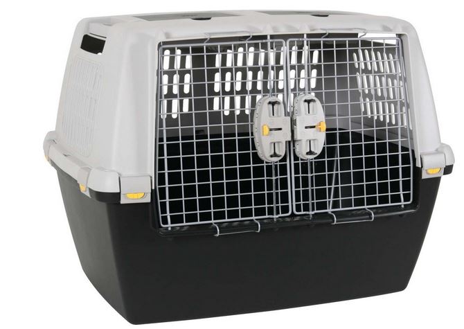Trasportino in resina per cani e gatti "Gulliver Turing" con apertura laterale