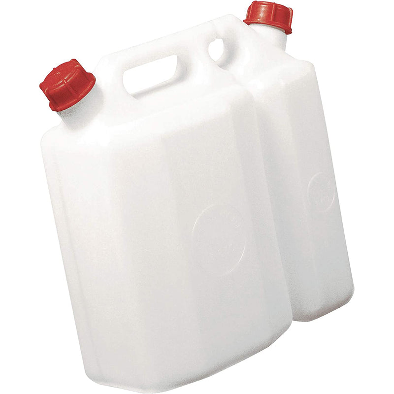 Tanica alimentare doppio uso olio, e benzina in PVC 1,5 + 3,5 lt