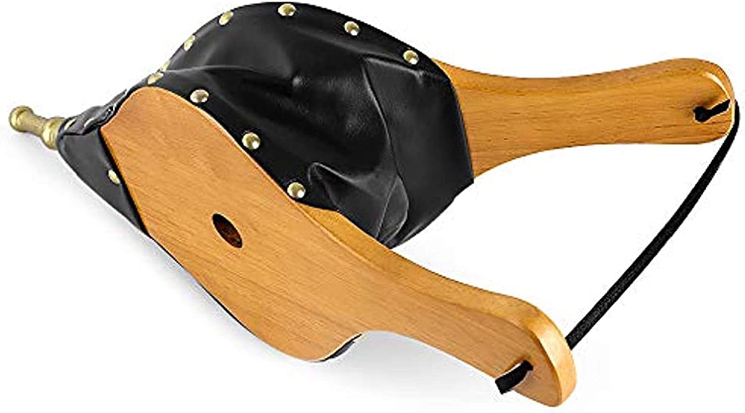 Soffietto in legno sirente per camino e grill mantice Accendifuoco vintage