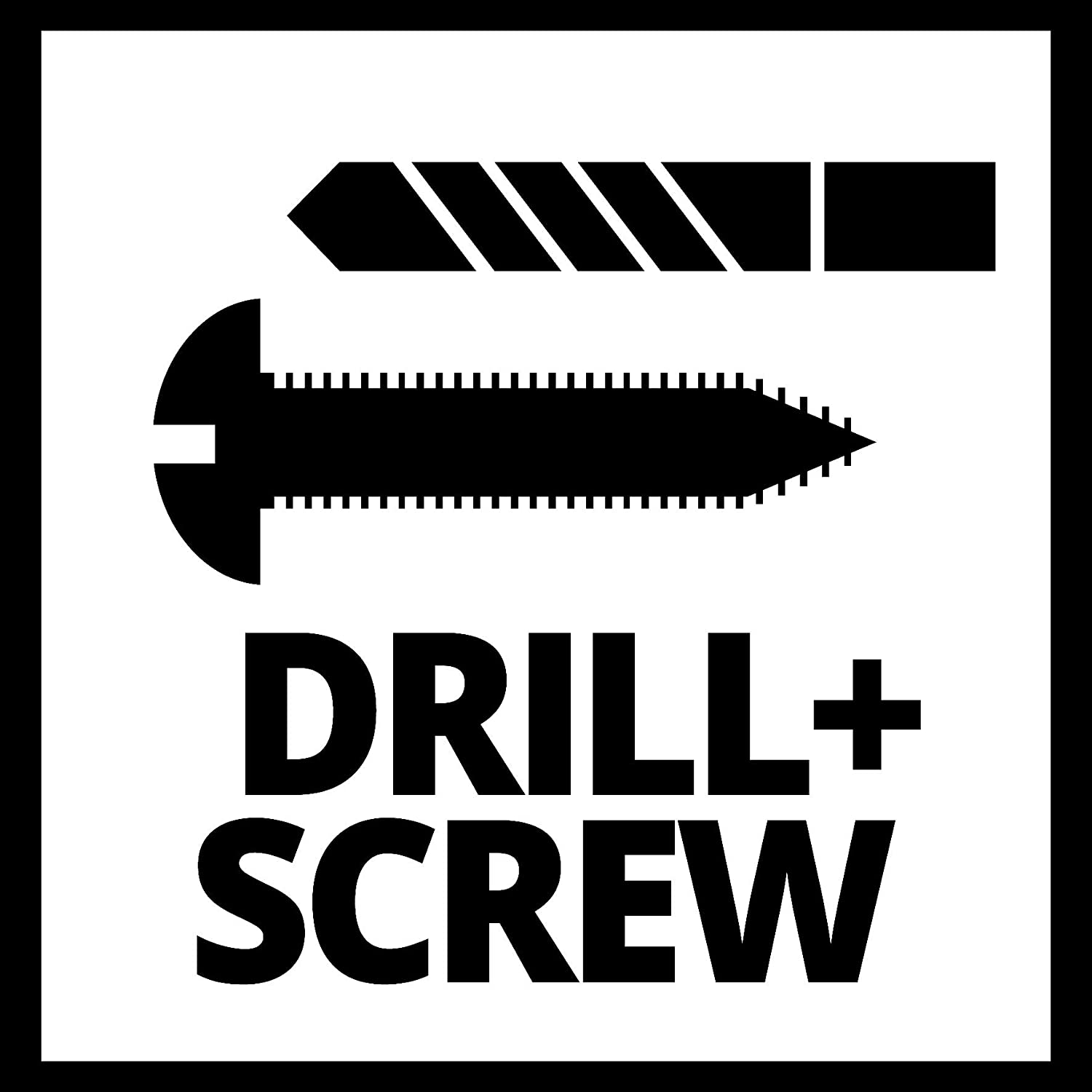 Trapano a batteria con illuminazione LED regolazione del numero di giri impugnatura comoda