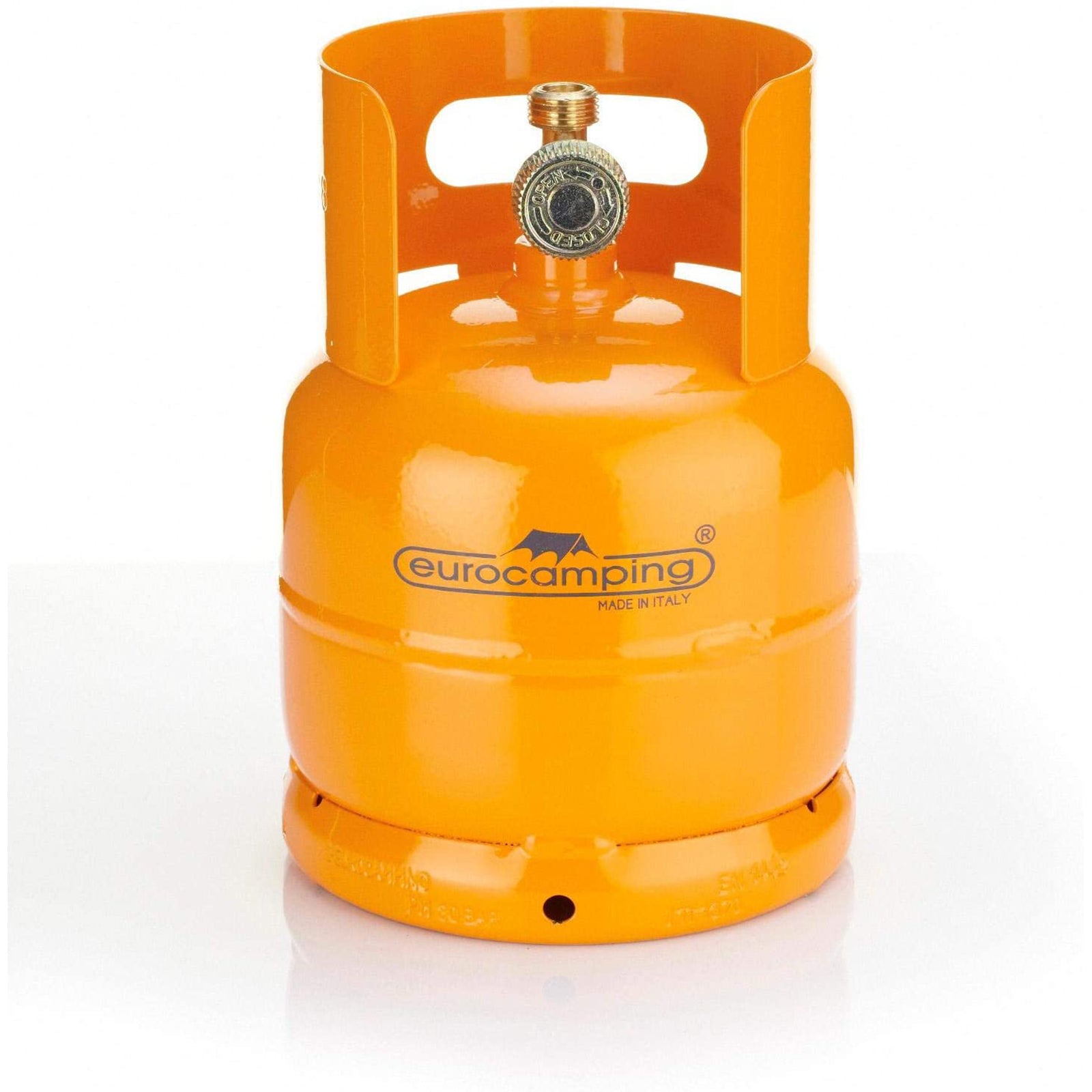Bombola per gas propano "GPL" con rubinetto e maniglia per Barbecue e Campeggio
