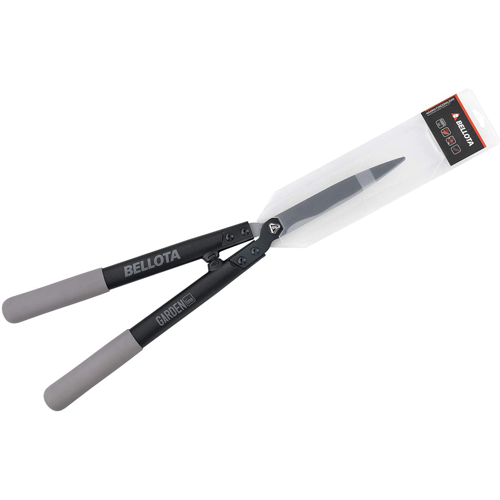 Forbicione professionale per siepe con lama retta manico in alluminio da 65 cm