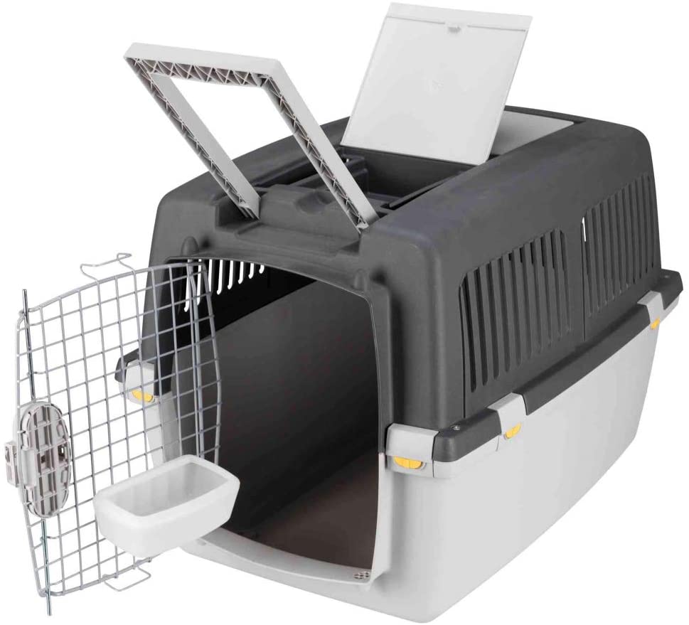 Trasportino in resina per cani e gatti "Gulliver" con apertura laterale