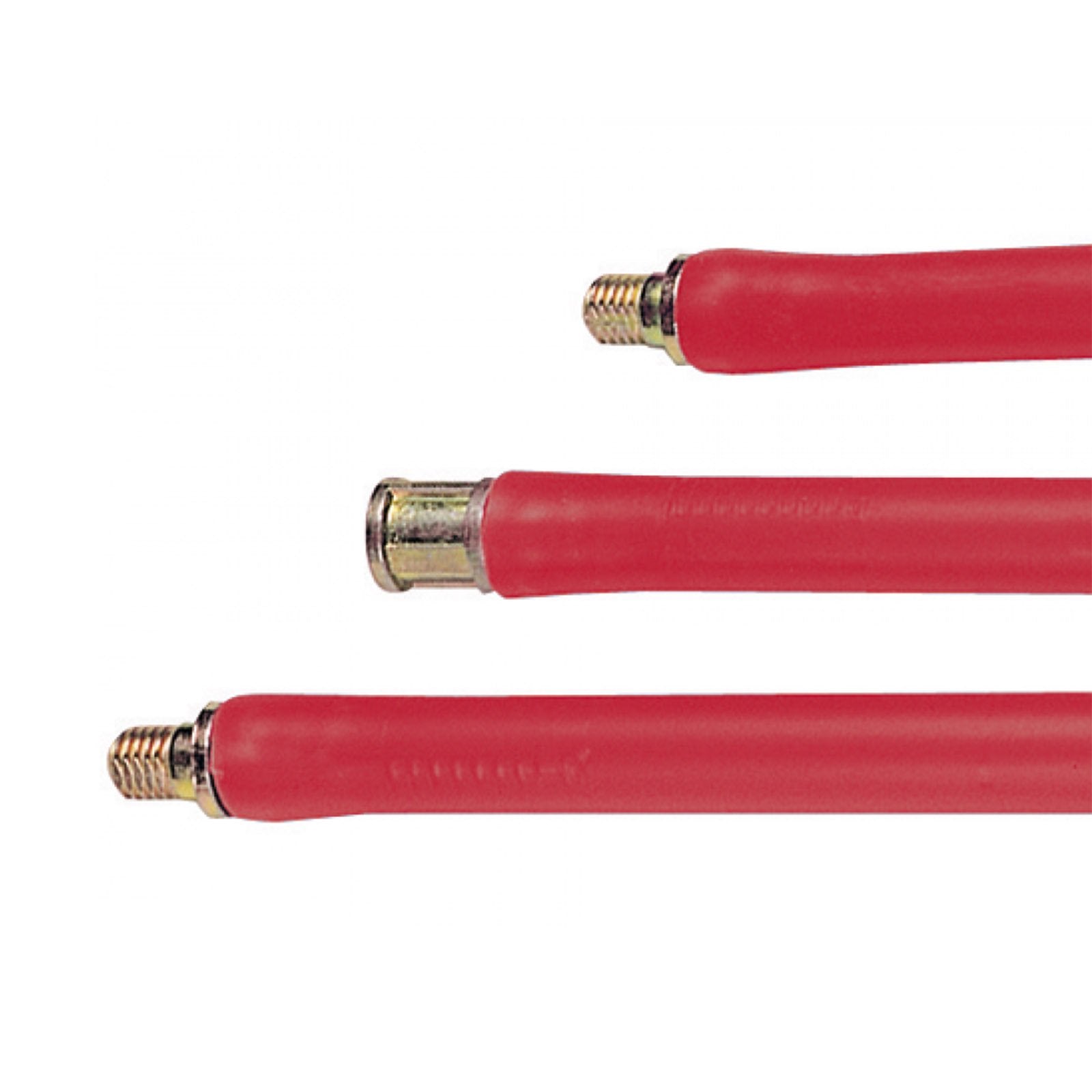 Asta in pvc flessibile per scovolo spazza camino, kit pulizia per stufa a legna