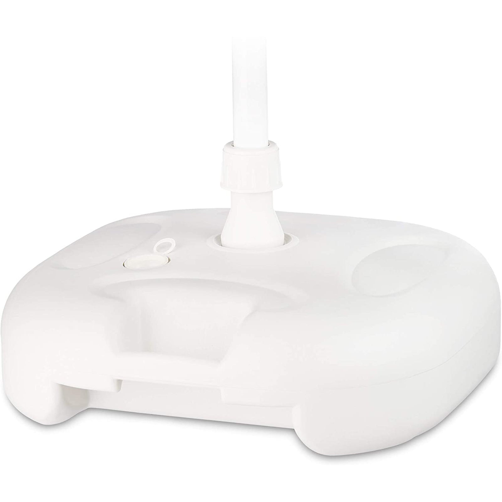 Base in plastica per ombrellone da giardino e mare, riempibile con acqua e sabbia