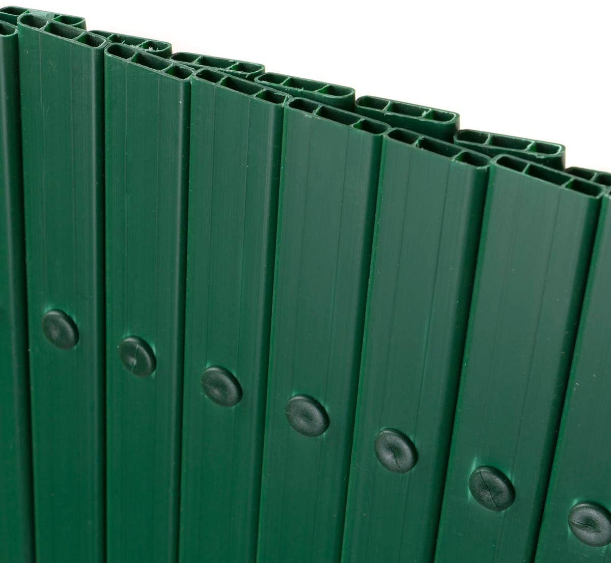 Traliccio estensibile per piante rampicanti in pvc Verde