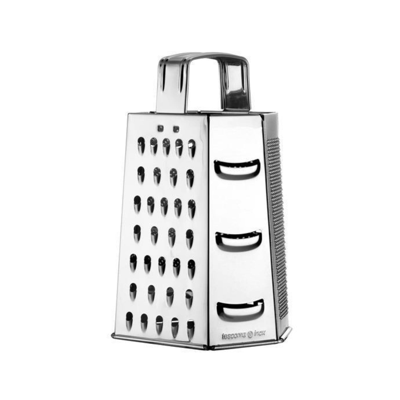 Grattugia con 6 lati in acciaio inox linea "Handy" 21x13 cm