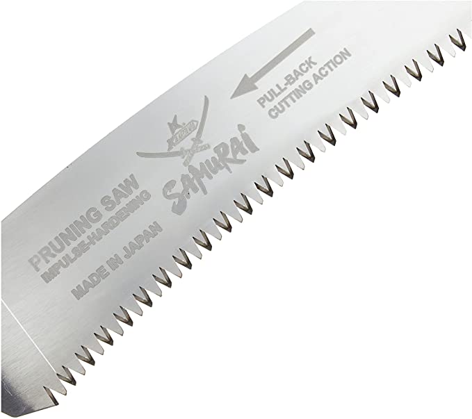 Segaccio Samurai per potatura lama curva con fodero 33 cm