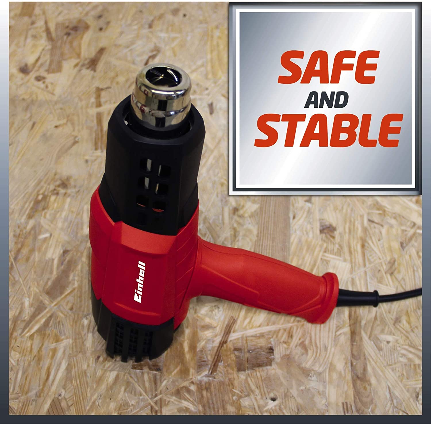 Pistola ad aria calda con regolazione temperatura 9 livelli TE-HA 2000 E