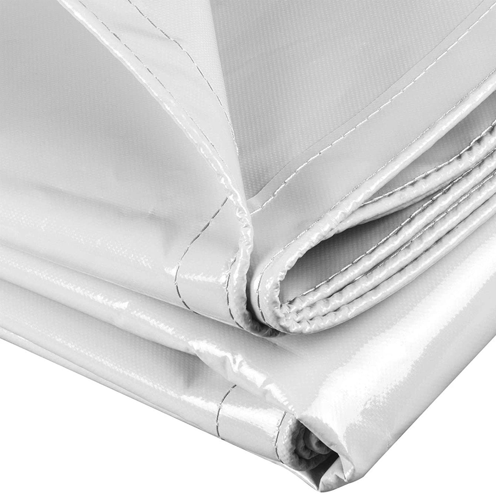 Telo occhiellato impermeabile in polietilene Grigio da campeggio 180 gr