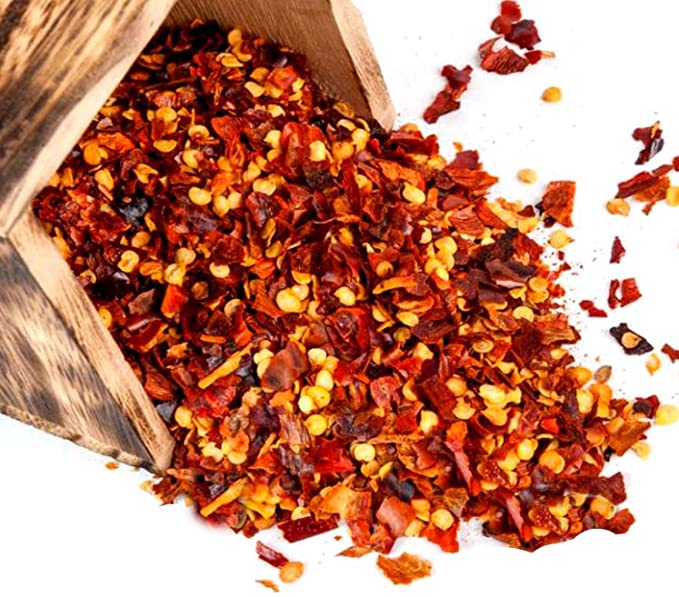 Peperoncino extra Piccante Frantumato, spezie per Alimenti da cucina ed insaccati