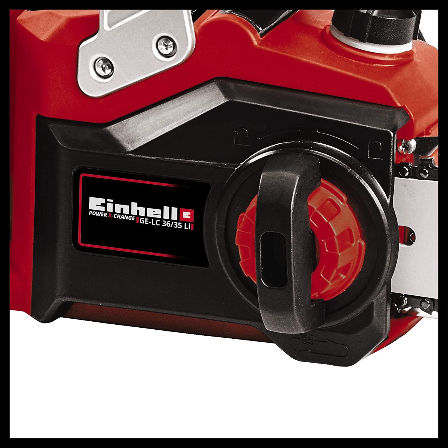 Elettrosega a batteria GE-LC 36/35 con motore elettrico senza spazzole impugnatura antiscivolo