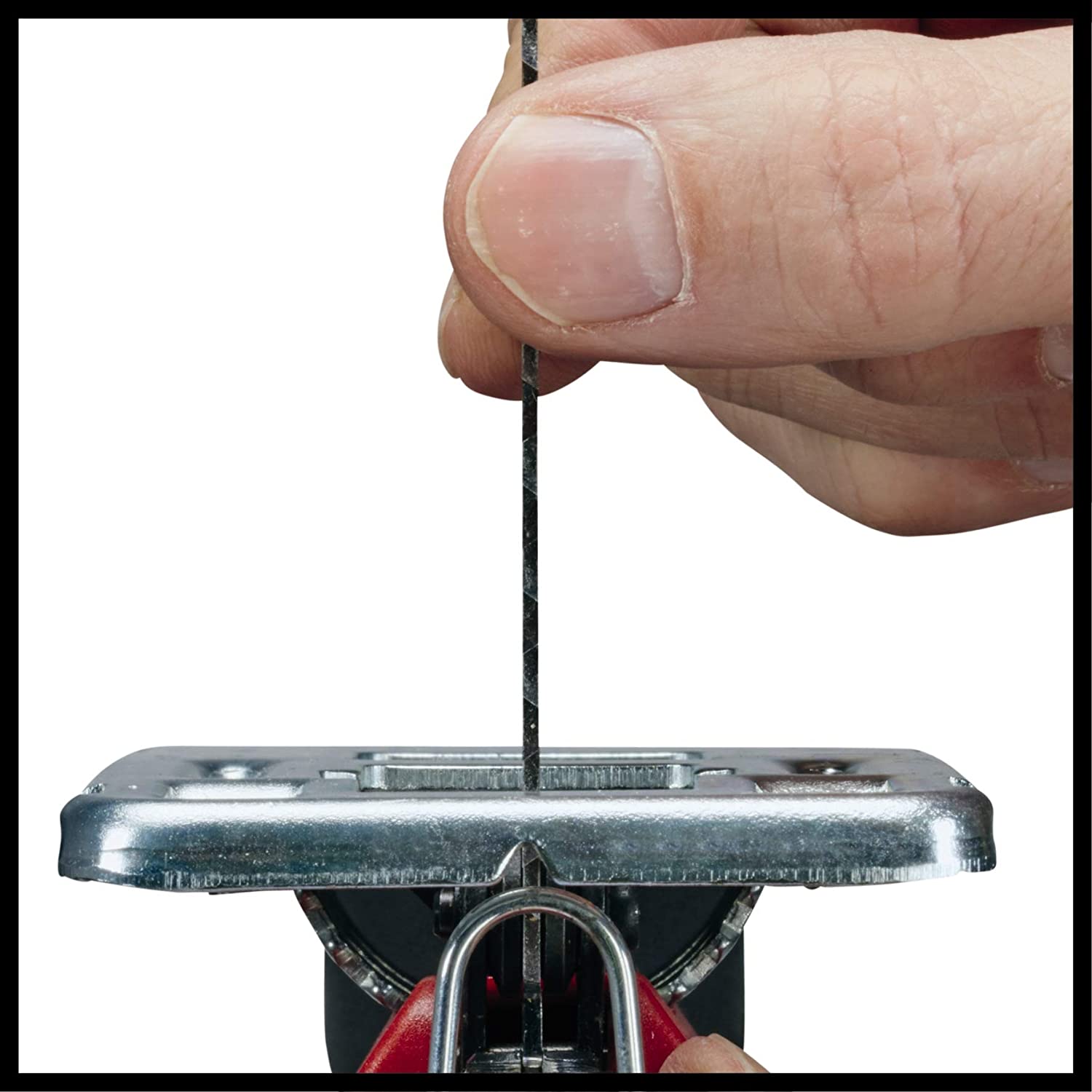 Sega da traforo seghetta TC-JS 80/1 con aspirazione polvere movimento pendolare 4 livelli