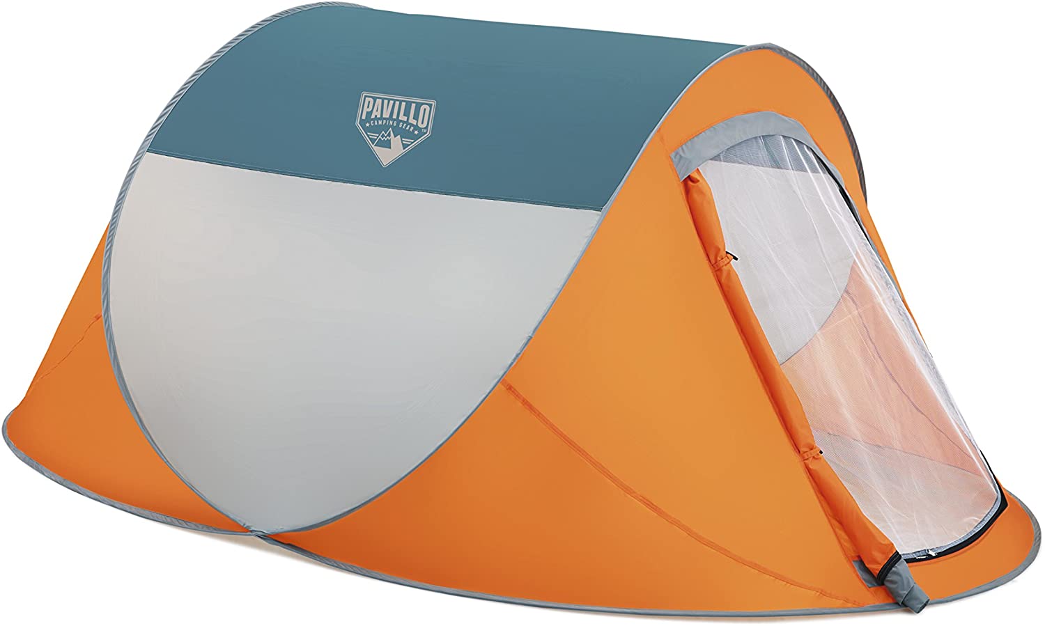 Tenda da campeggio 2 posti apertura "due secondi" con zanzariera